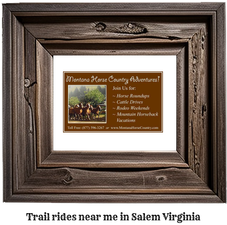 trail rides near me in Salem, Virginia